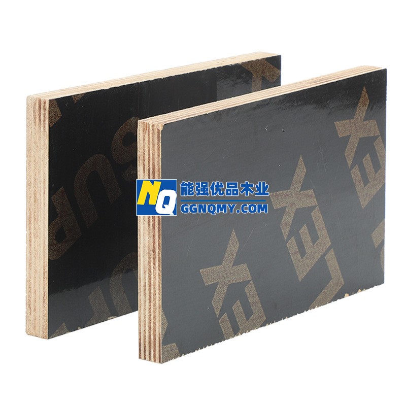 花旗松建筑模板，黑色清水建筑模板